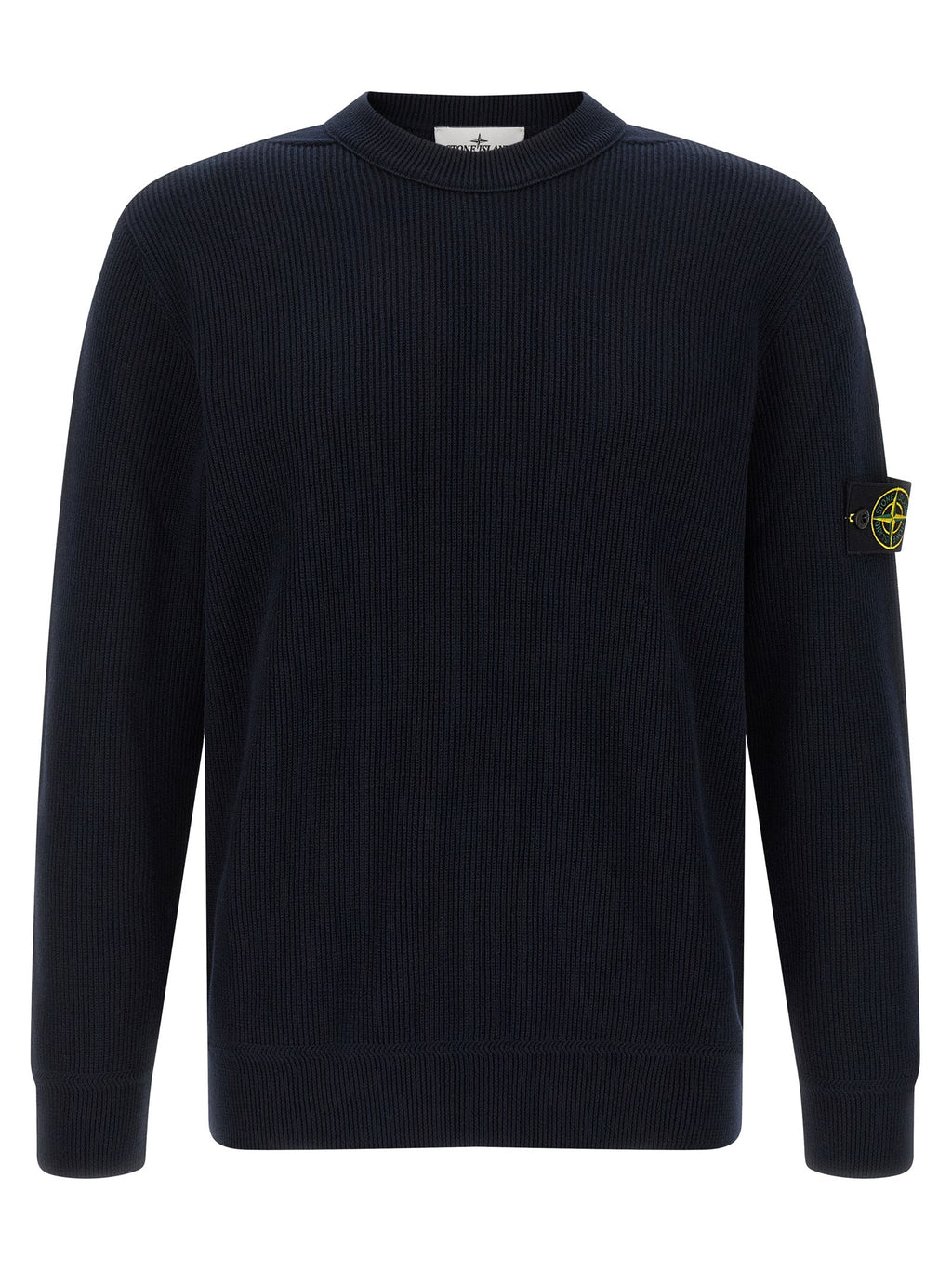 Stone Island Blue Cotton Cardigan