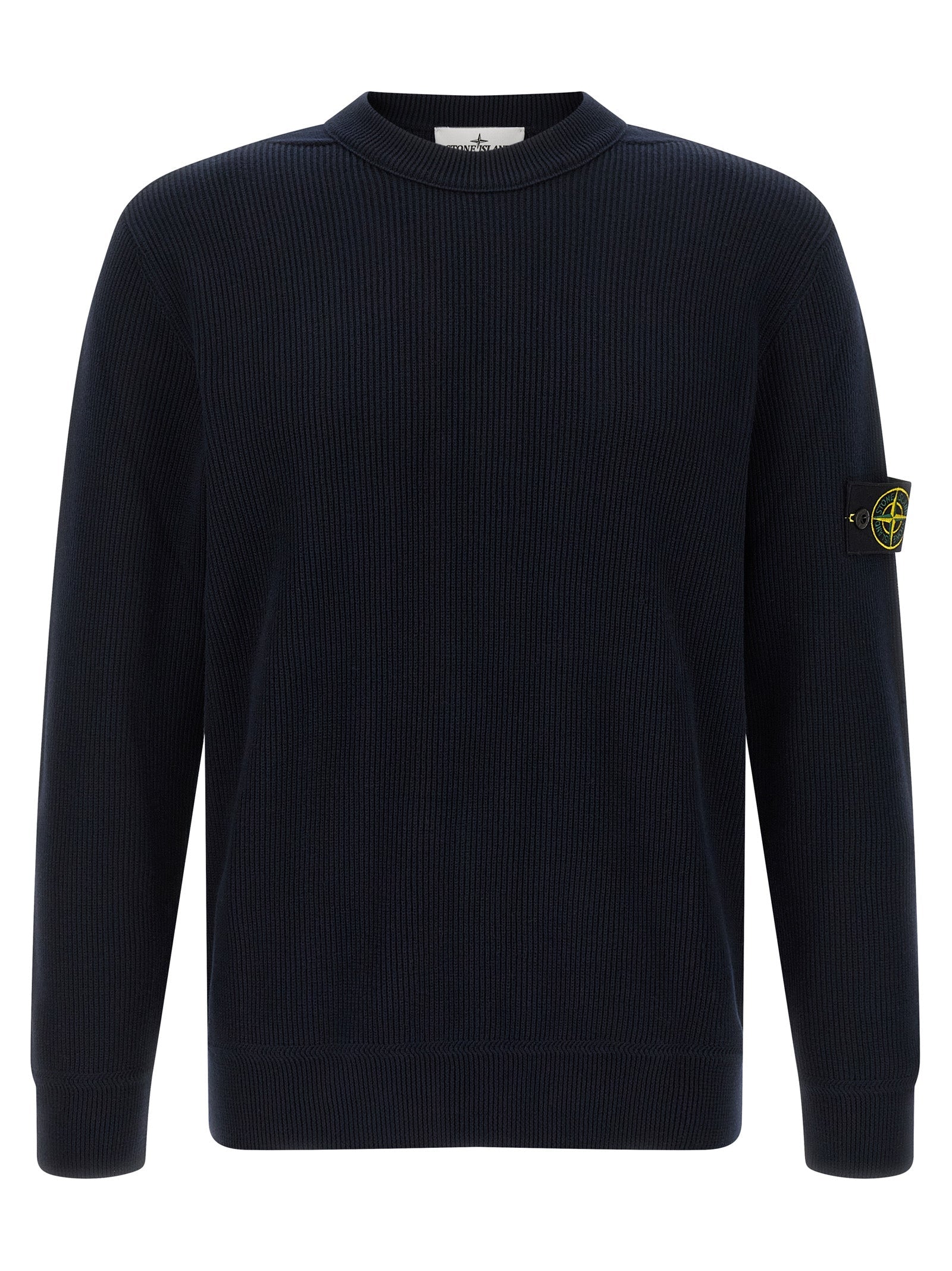 Stone Island Blue Cotton Cardigan