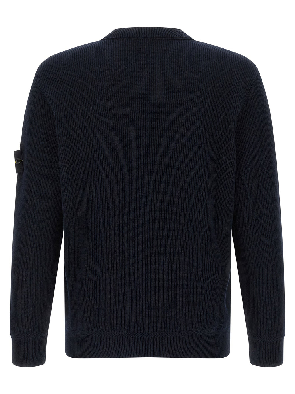 Stone Island Blue Cotton Cardigan