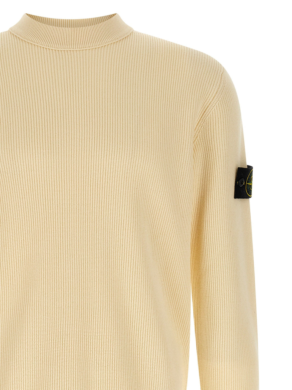 Stone Island Beige Cotton Cardigan