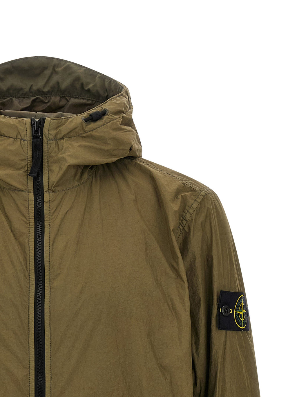 Stone Island Bicolor Polyamide Shell Jacket