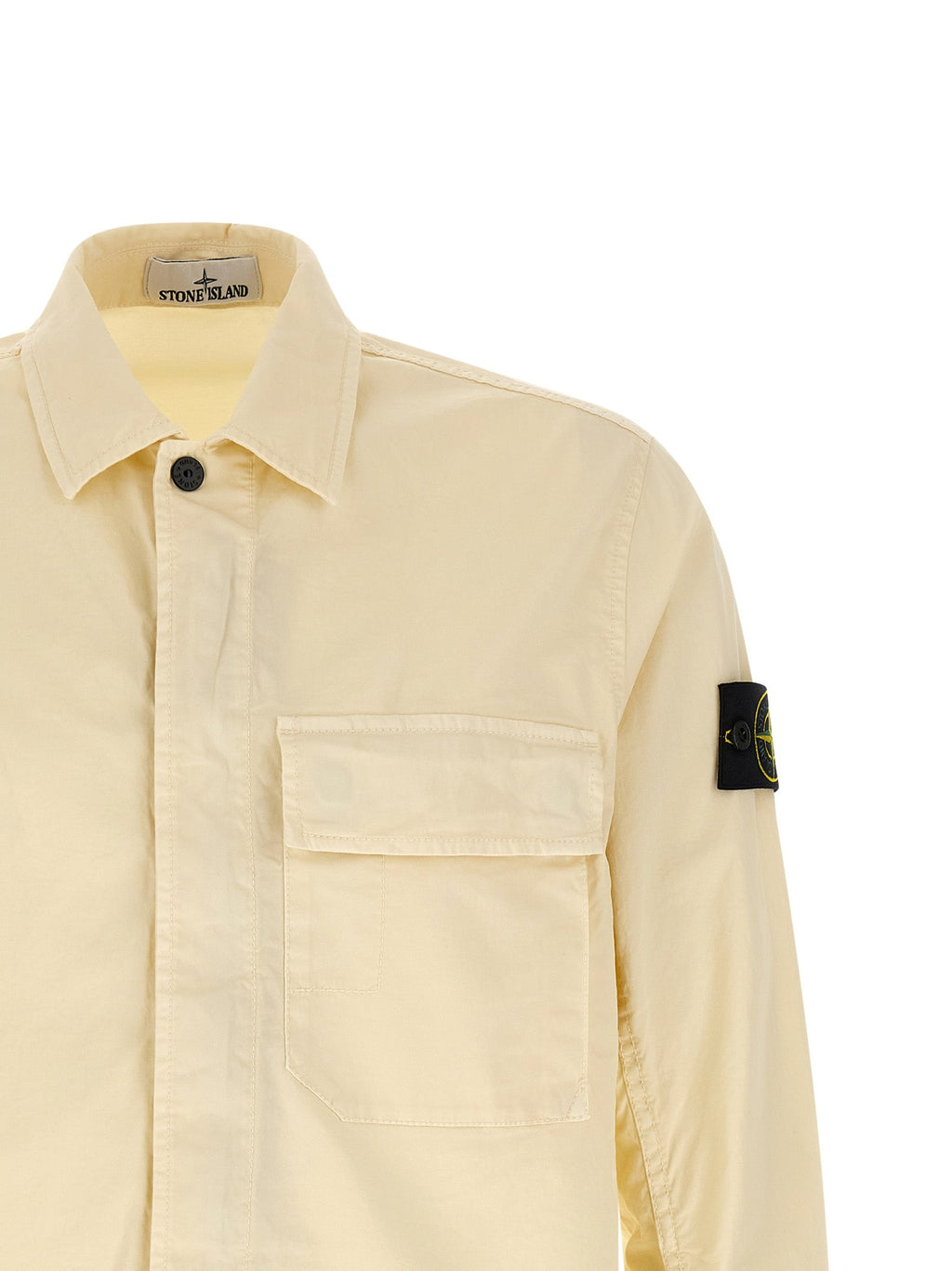 Stone Island Beige Cotton Blouse