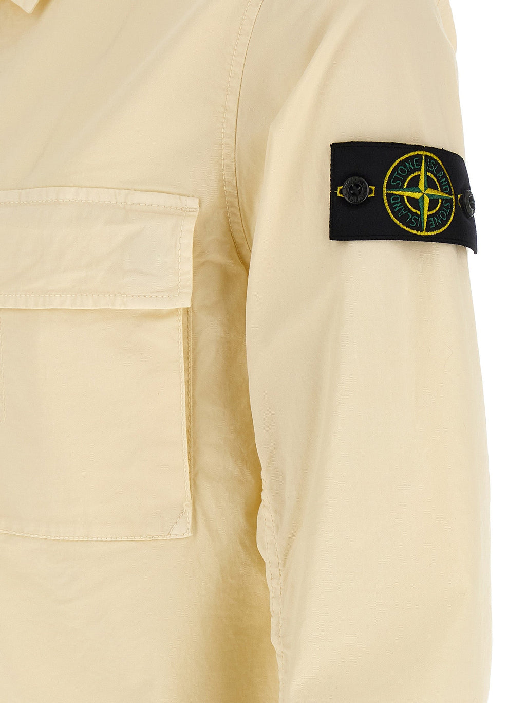 Stone Island Beige Cotton Blouse