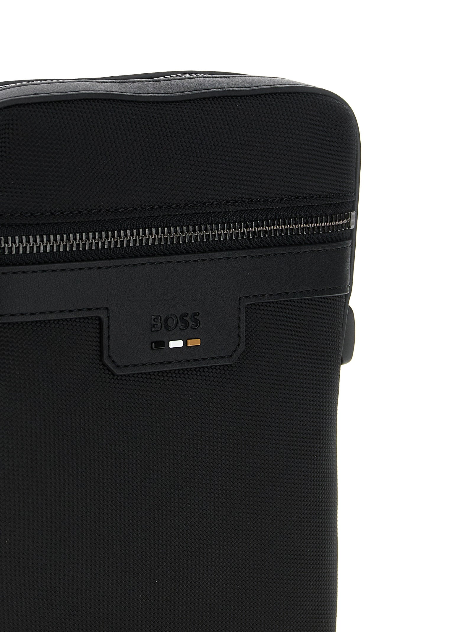 Hugo Boss Black Polyester Crossbody Bag