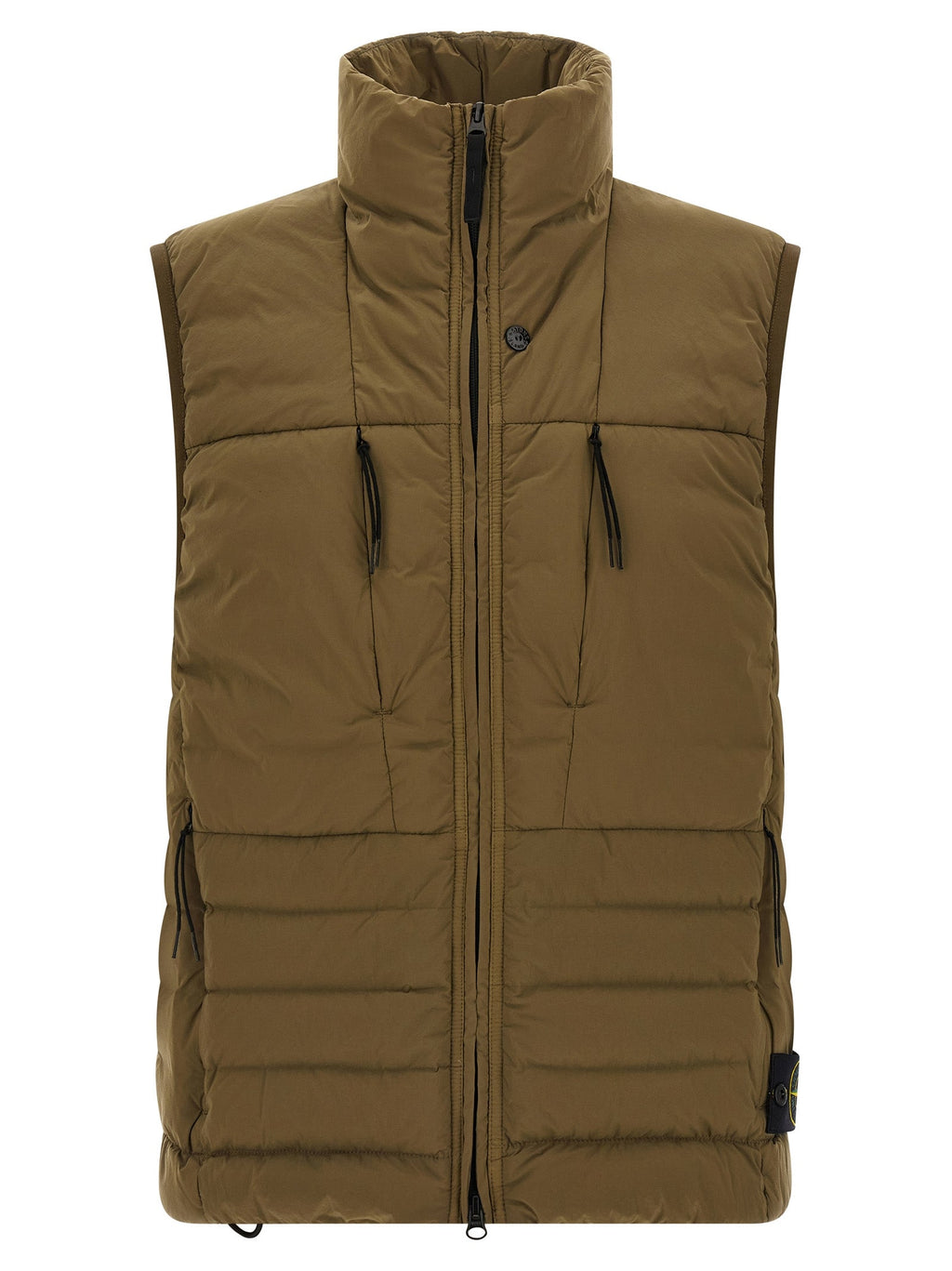 Stone Island Bicolor Polyamide Sleeveless Jacket