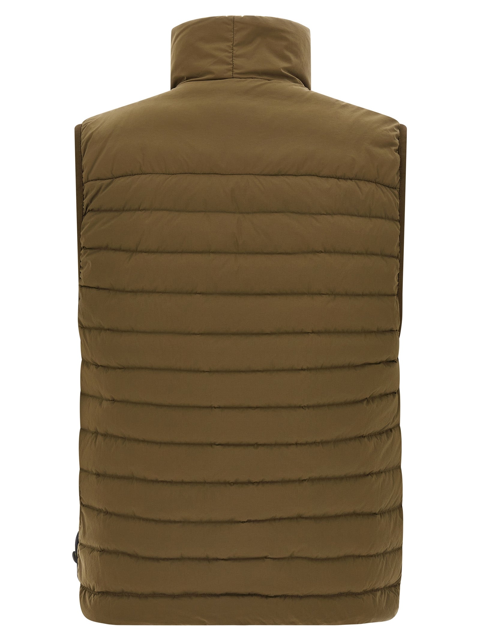 Stone Island Bicolor Polyamide Sleeveless Jacket