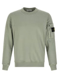 Stone Island Bicolor Cotton Sweatshirt