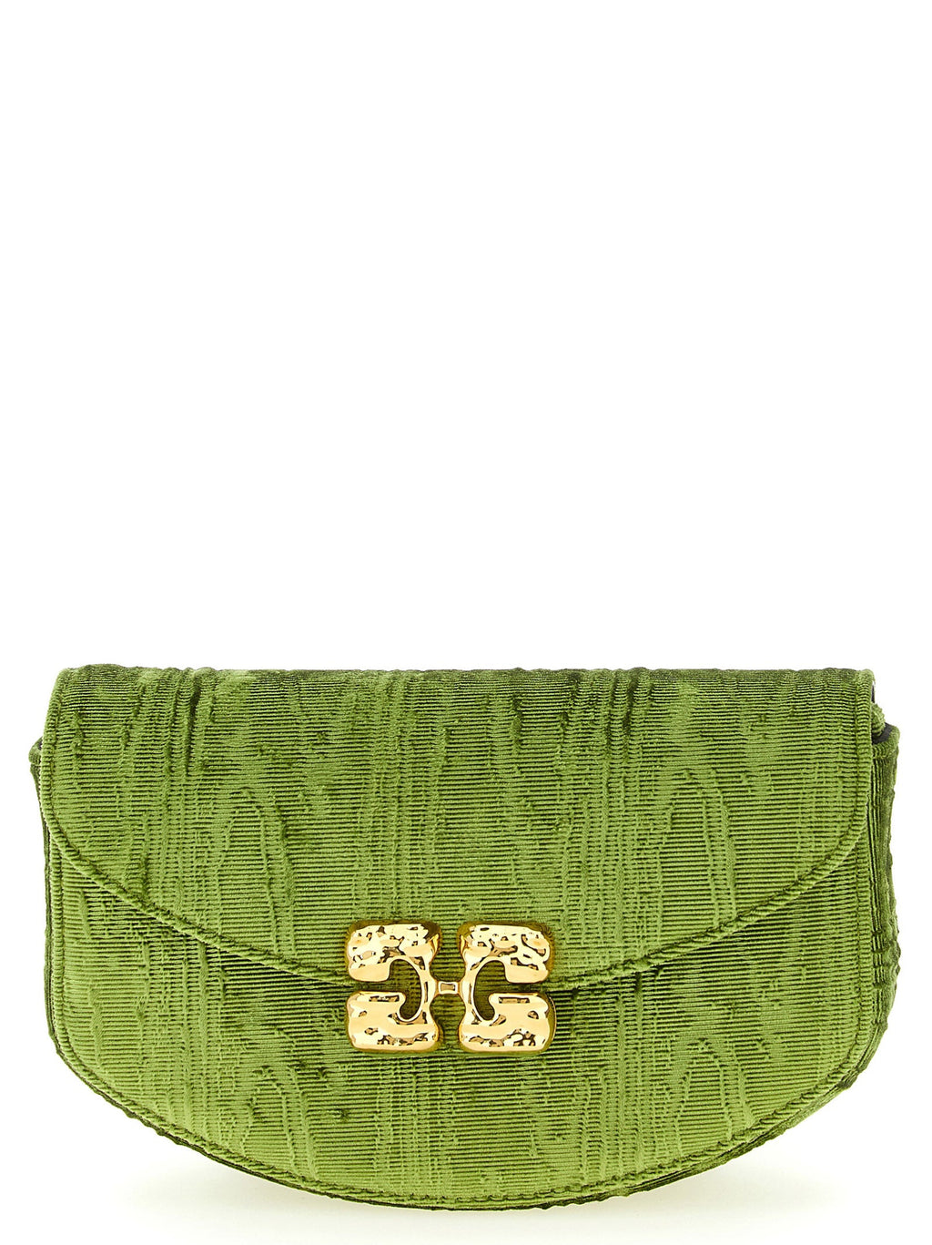 Ganni Bicolor Polyester Cardholder