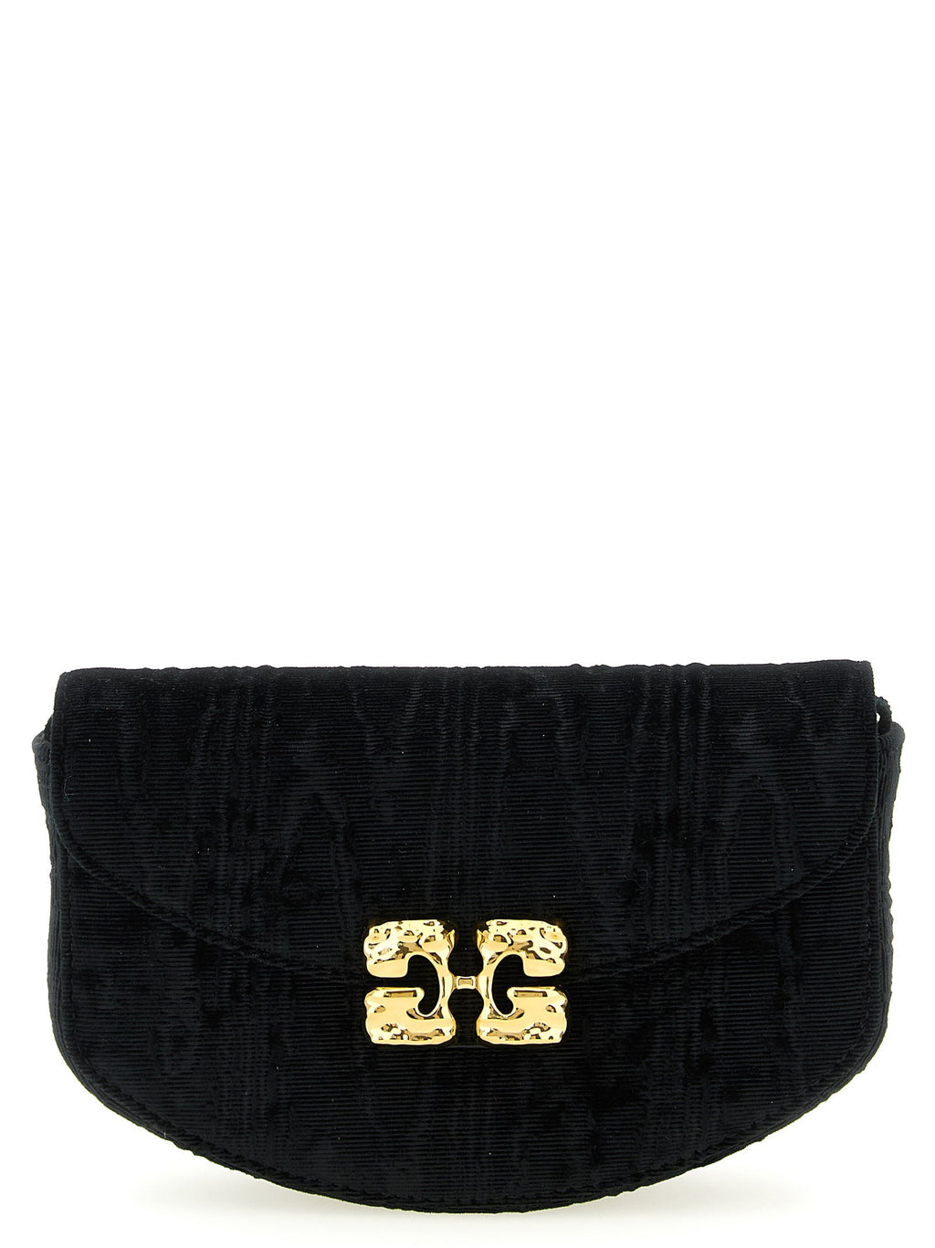 Ganni Black Polyester Cardholder