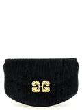 Ganni Black Polyester Cardholder