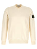 Stone Island Beige Cotton Sweatshirt