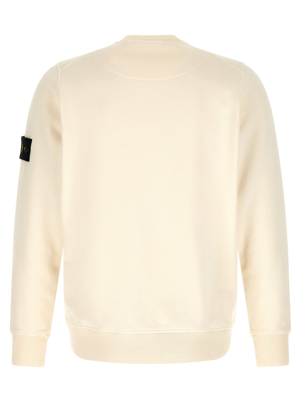 Stone Island Beige Cotton Sweatshirt