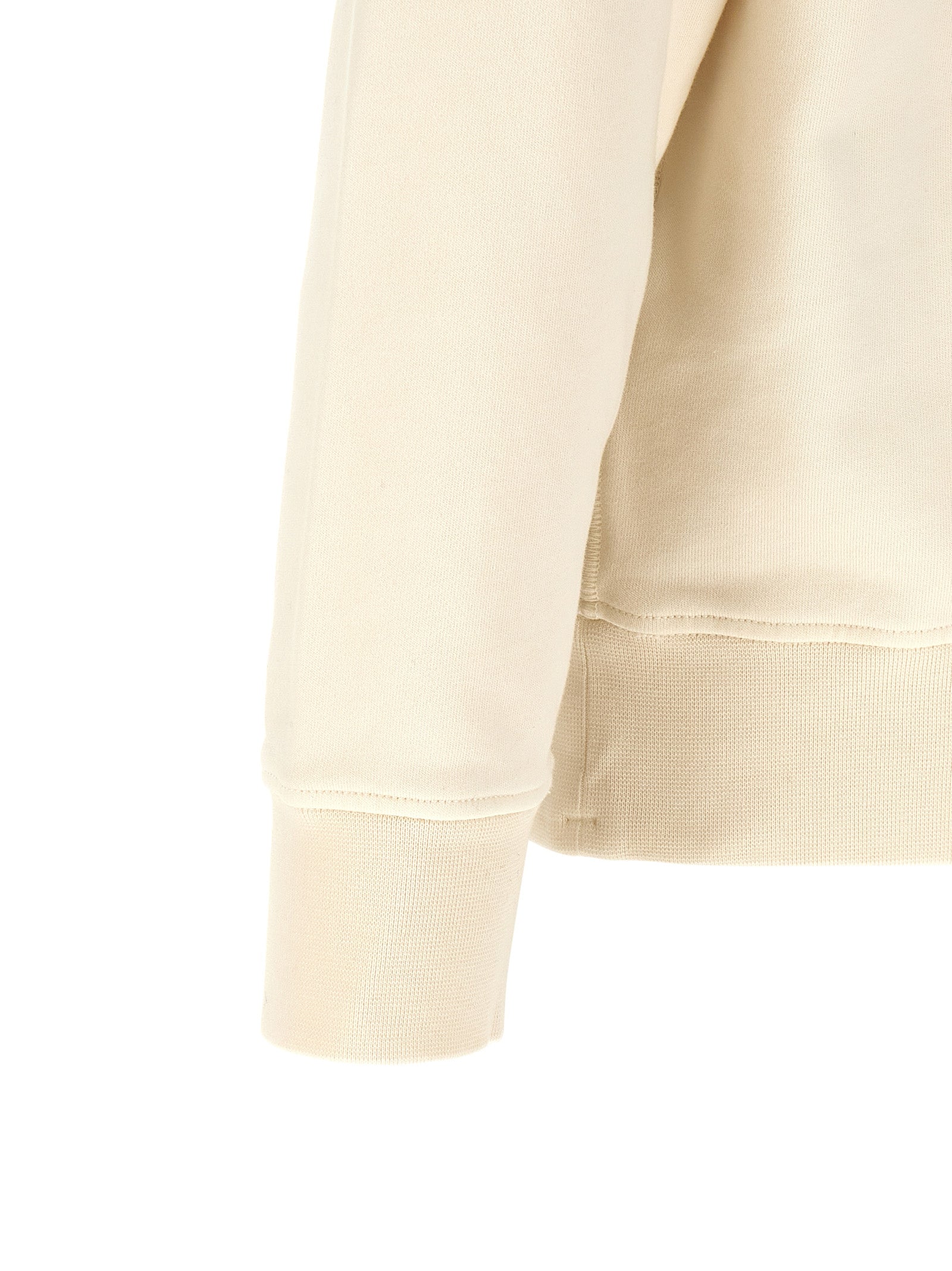 Stone Island Beige Cotton Sweatshirt