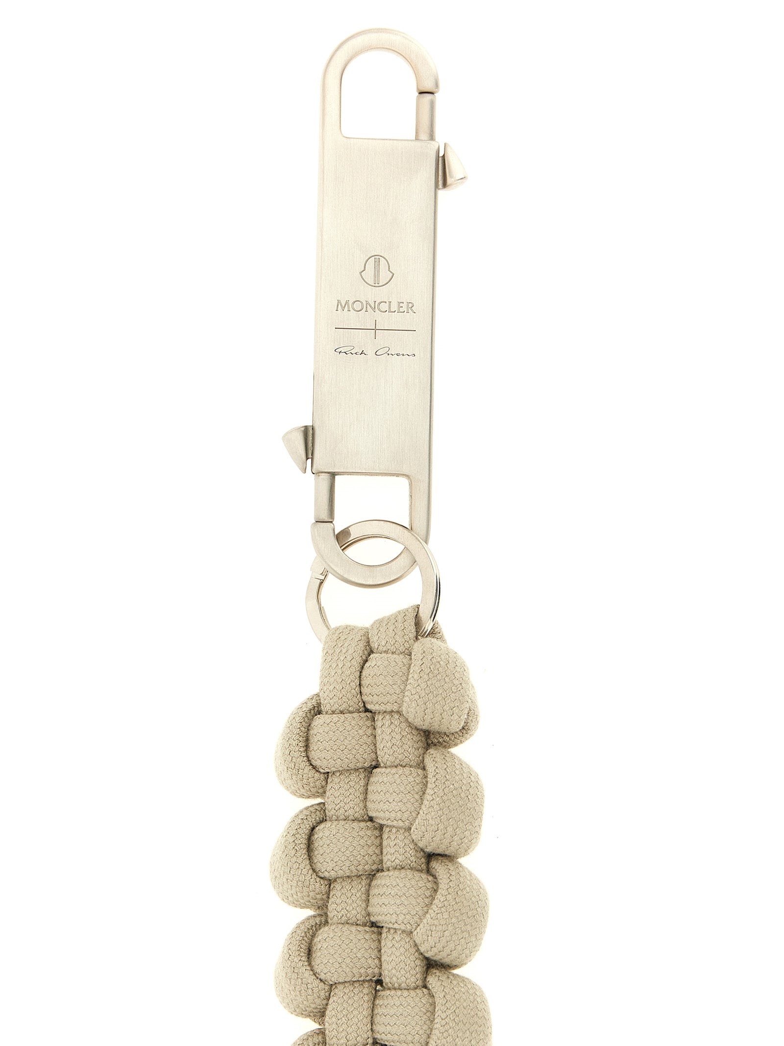 Rick Owens Gray Polyester Keychain