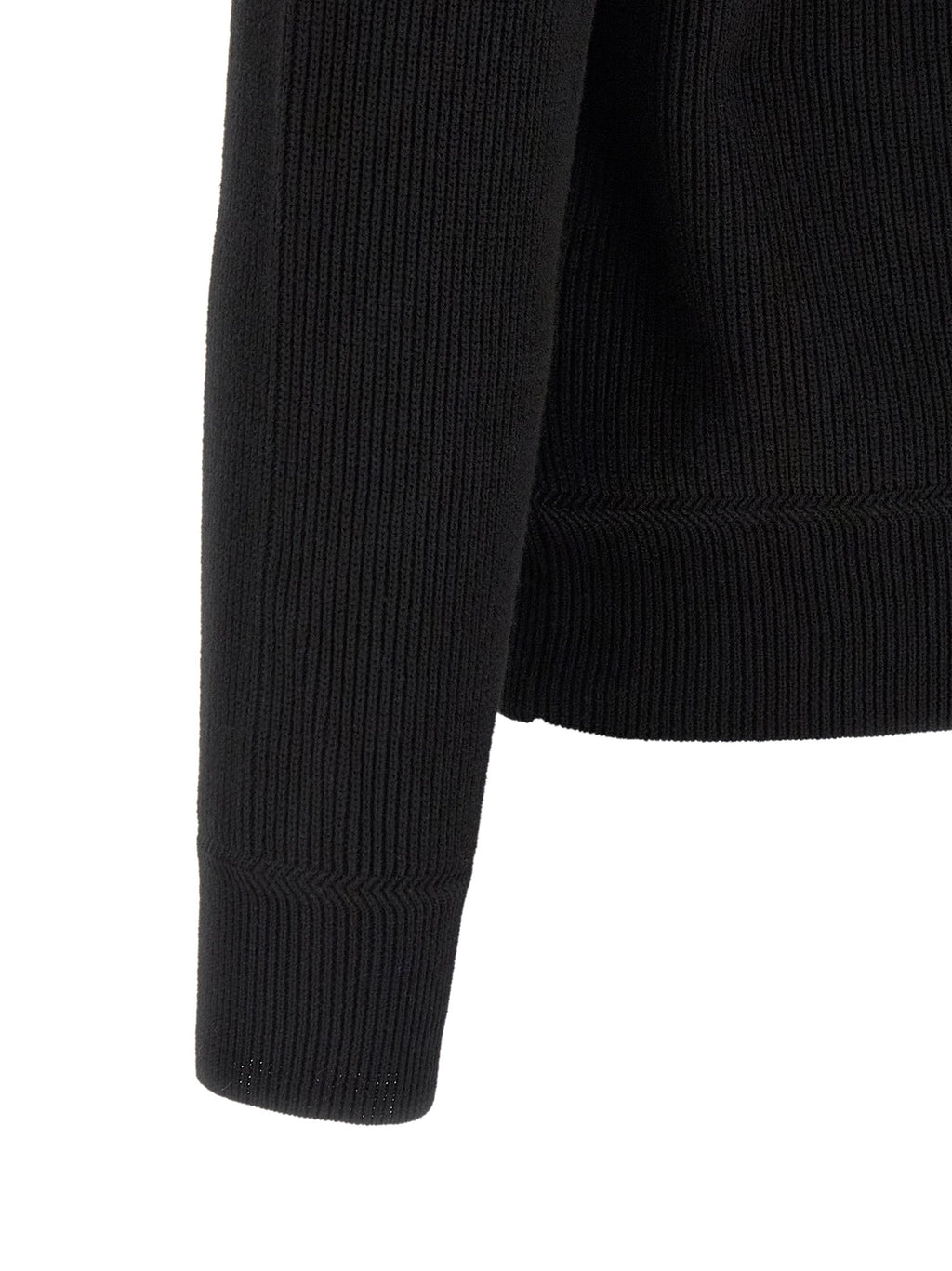 Stone Island Black Cotton Cardigan