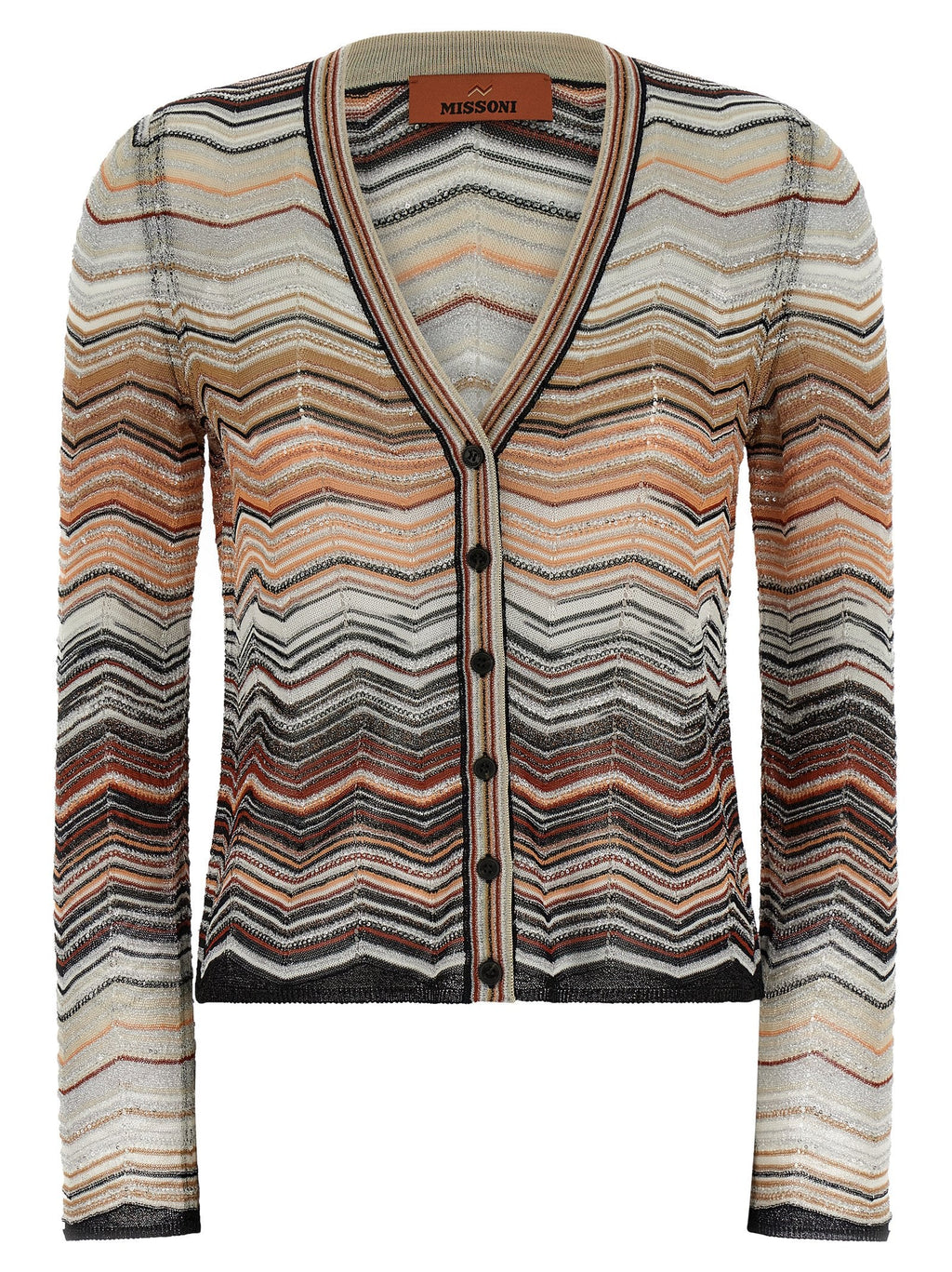 Missoni Brown Viscose Cardigan