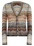 Missoni Brown Viscose Cardigan
