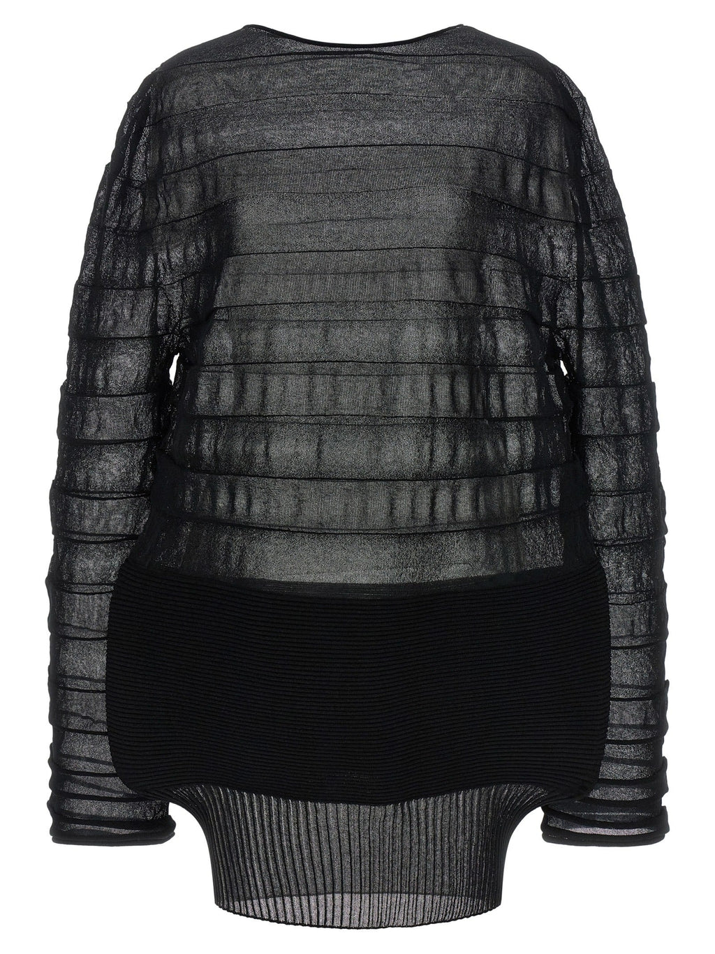 Issey Miyake Black Polyester Sweatshirt