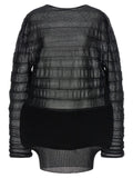 Issey Miyake Black Polyester Sweatshirt