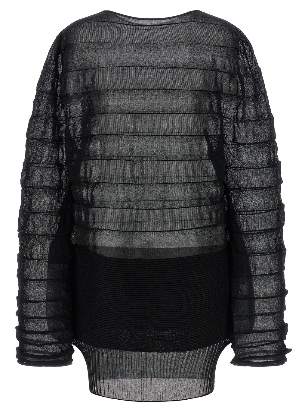 Issey Miyake Black Polyester Sweatshirt