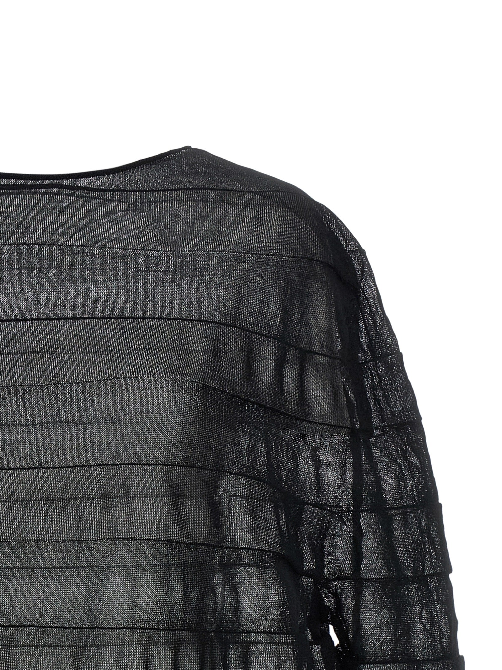 Issey Miyake Black Polyester Sweatshirt