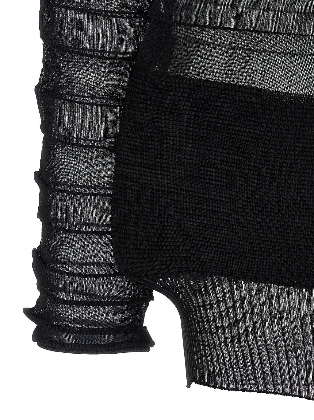 Issey Miyake Black Polyester Sweatshirt