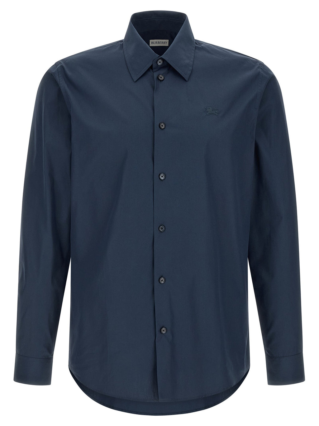Burberry Blue Cotton Blouse