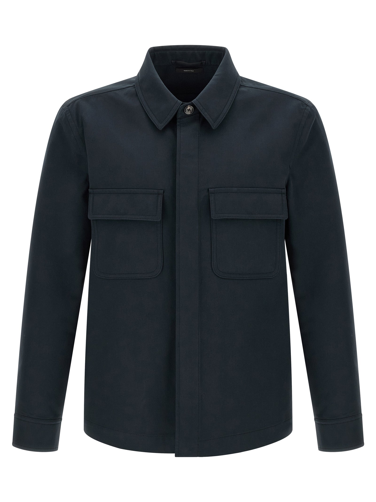 Tom Ford Blue Cotton Blouse