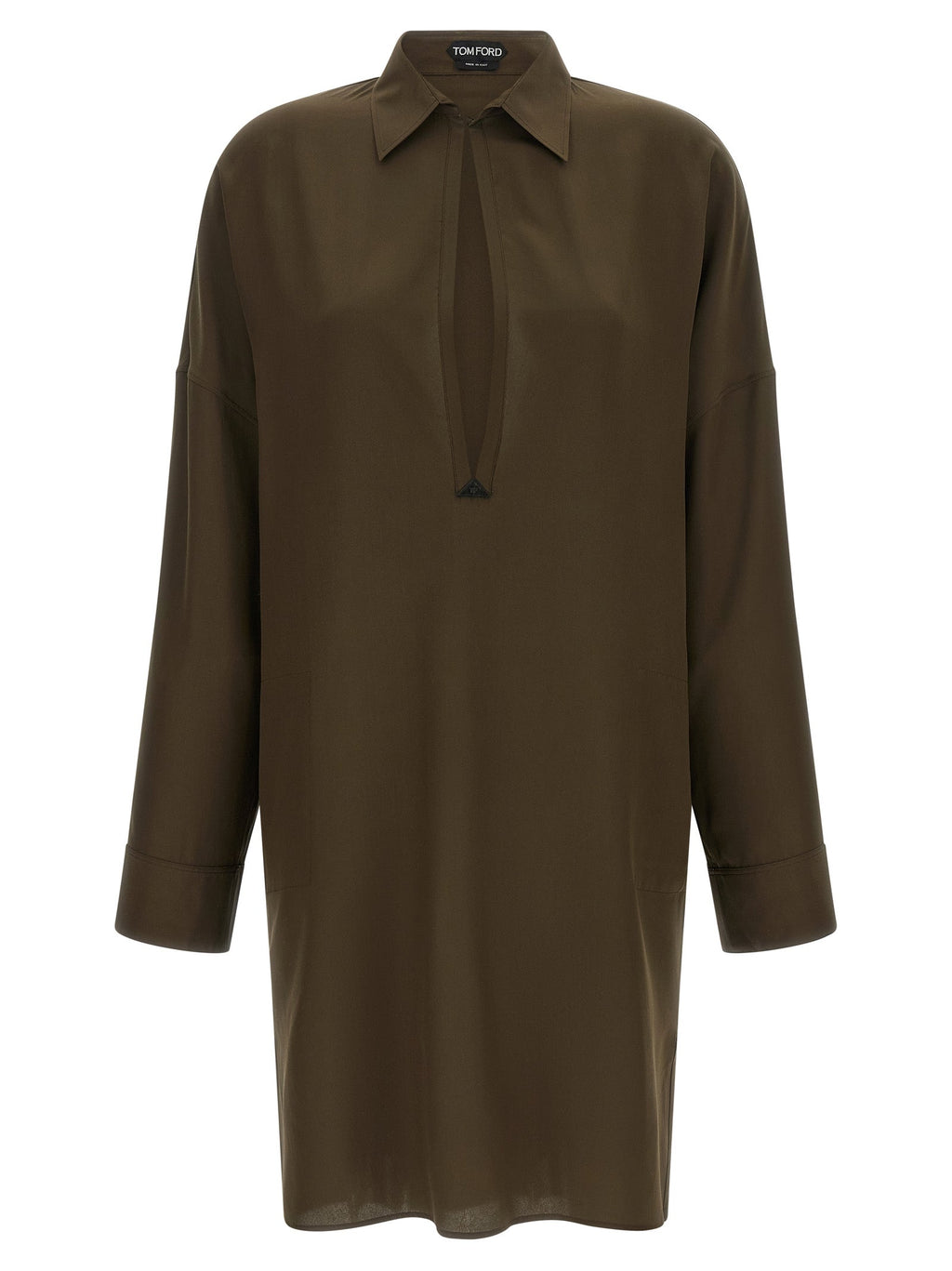 Tom Ford Bicolor Silk Midi Dress