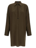 Tom Ford Bicolor Silk Midi Dress