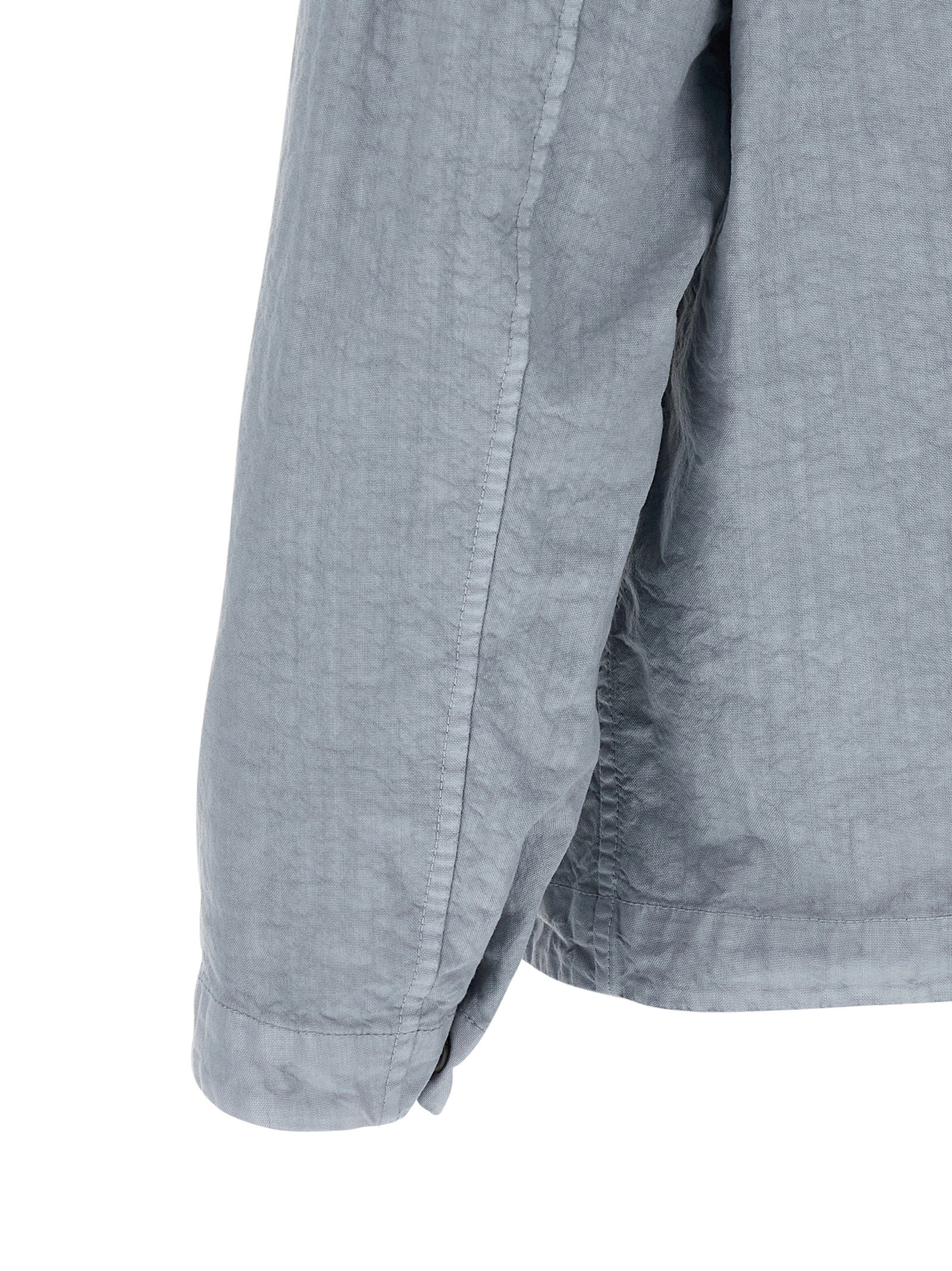 Stone Island Blue Polyamide Blouse