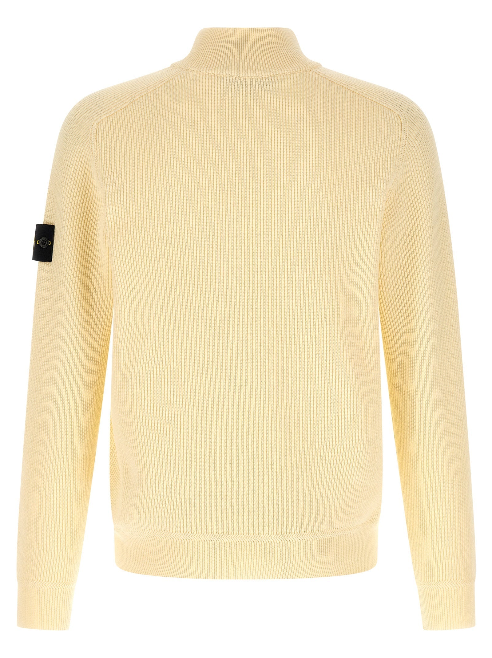 Stone Island Beige Cotton Cardigan