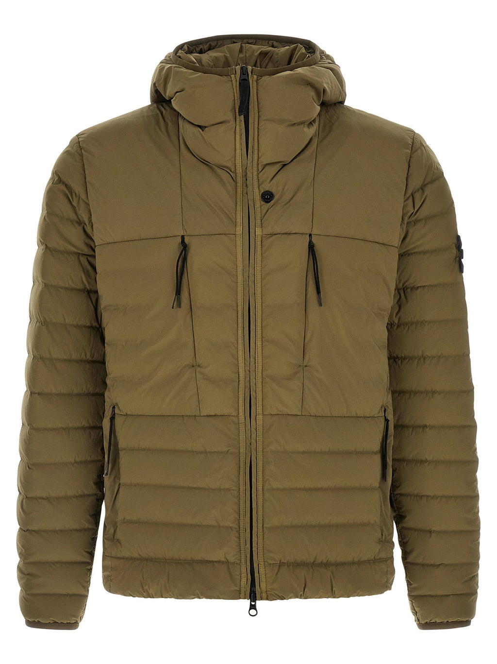 Stone Island Bicolor Polyamide Full-Length Jacket