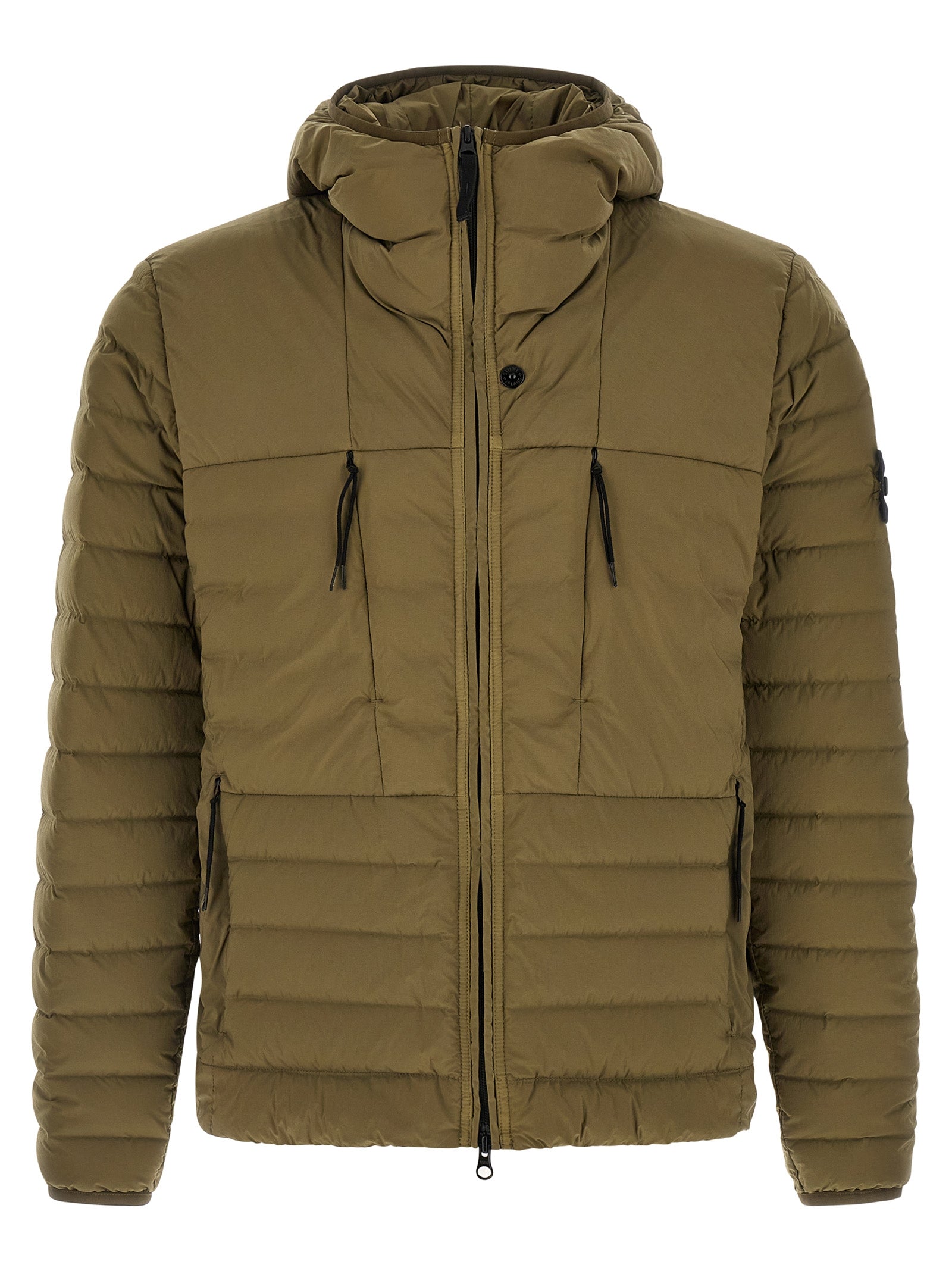 Stone Island Bicolor Polyamide Full-Length Jacket