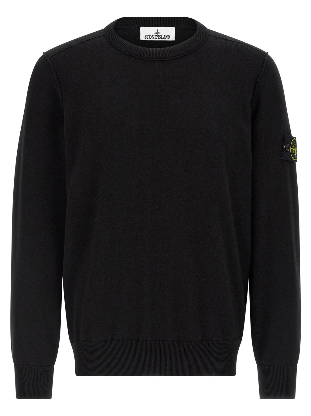 Stone Island Black Cotton Cardigan