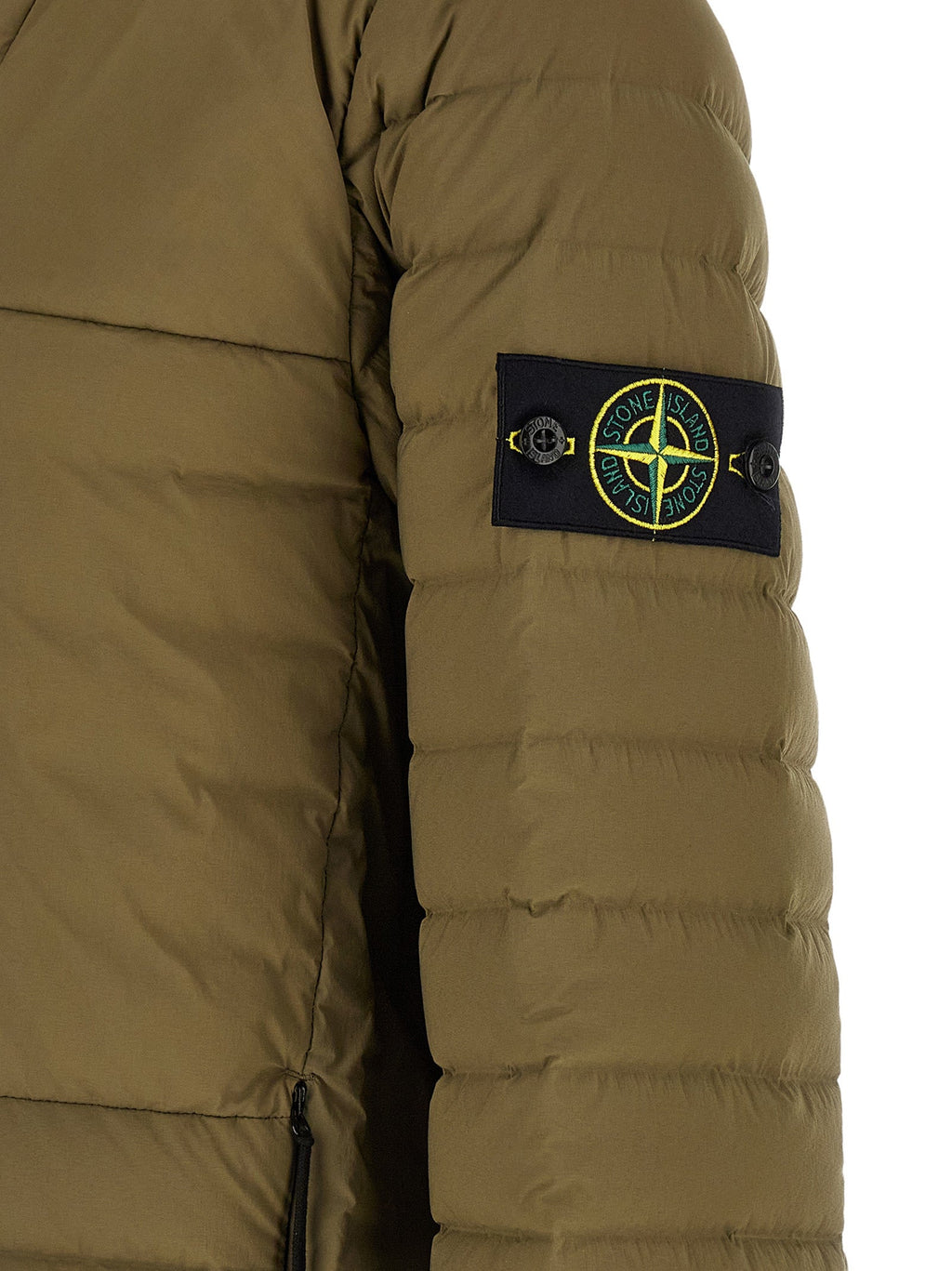 Stone Island Bicolor Polyamide Full-Length Jacket