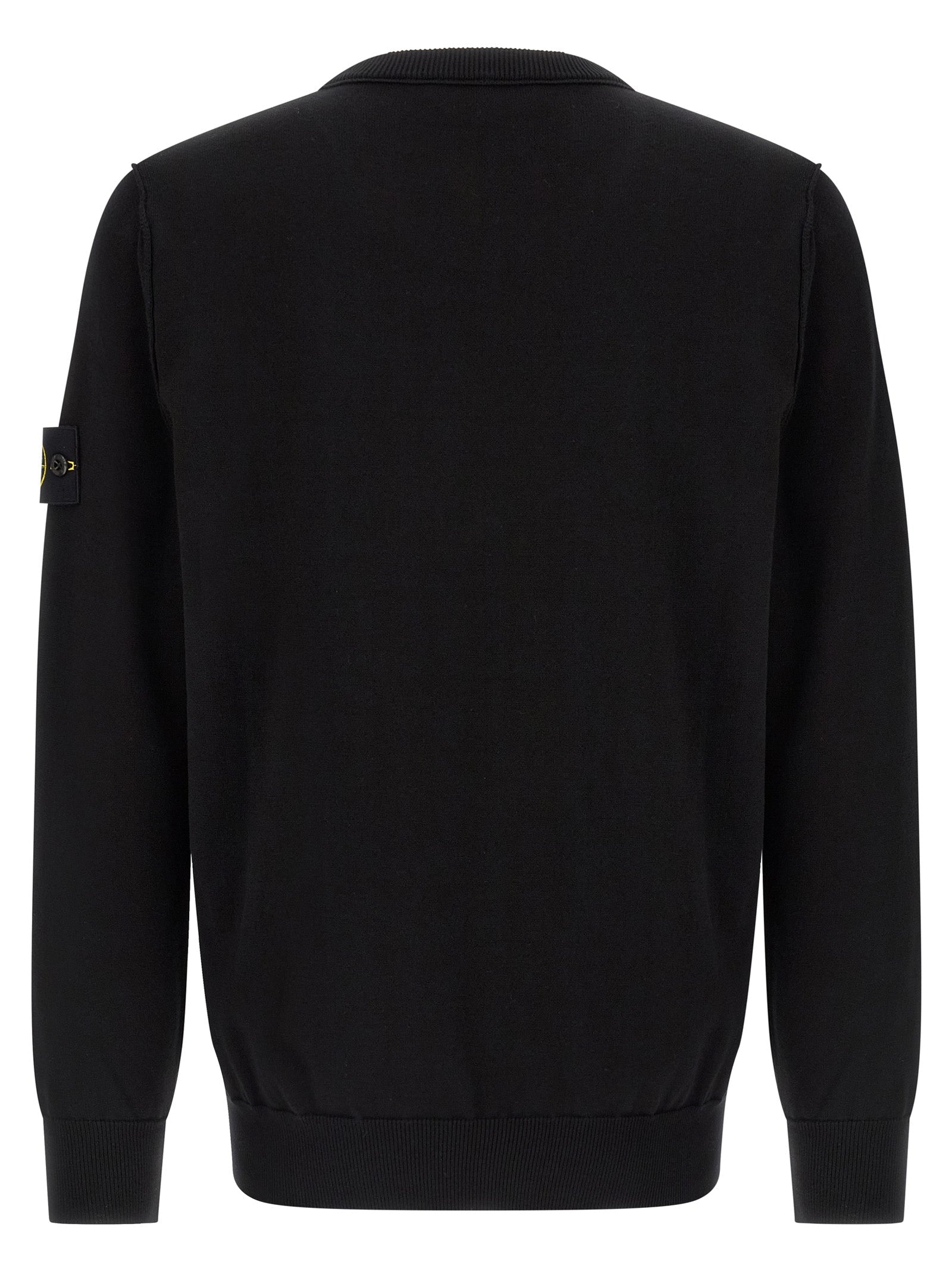 Stone Island Black Cotton Cardigan