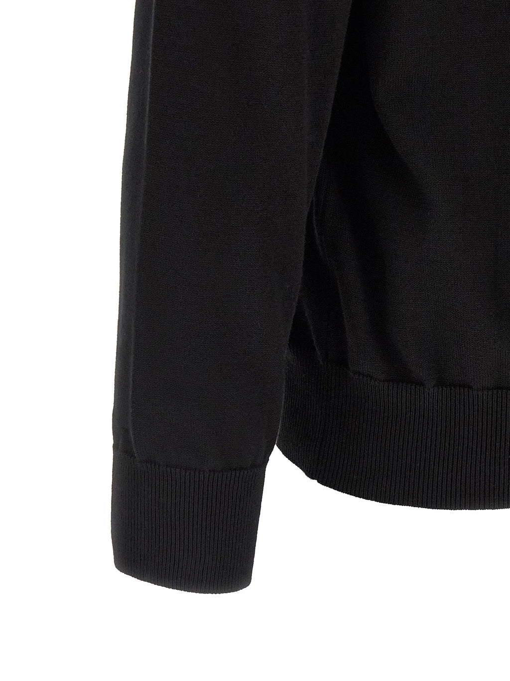 Stone Island Black Cotton Cardigan