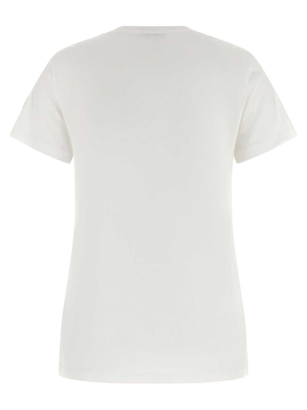 Moncler White Cotton T-Shirt
