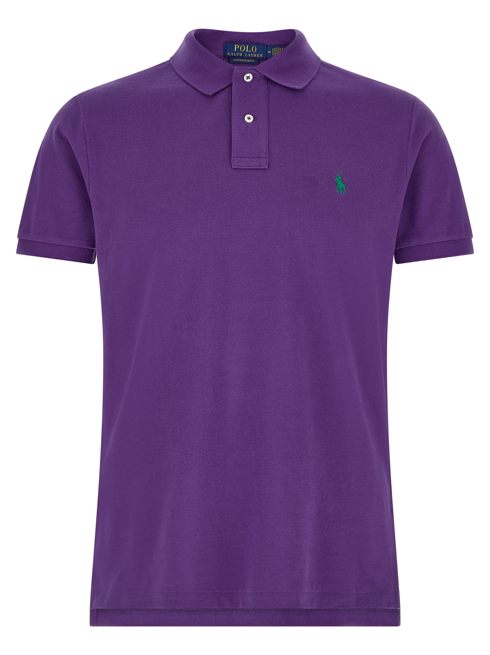 Polo Ralph Lauren Purple Cotton Polo Shirt
