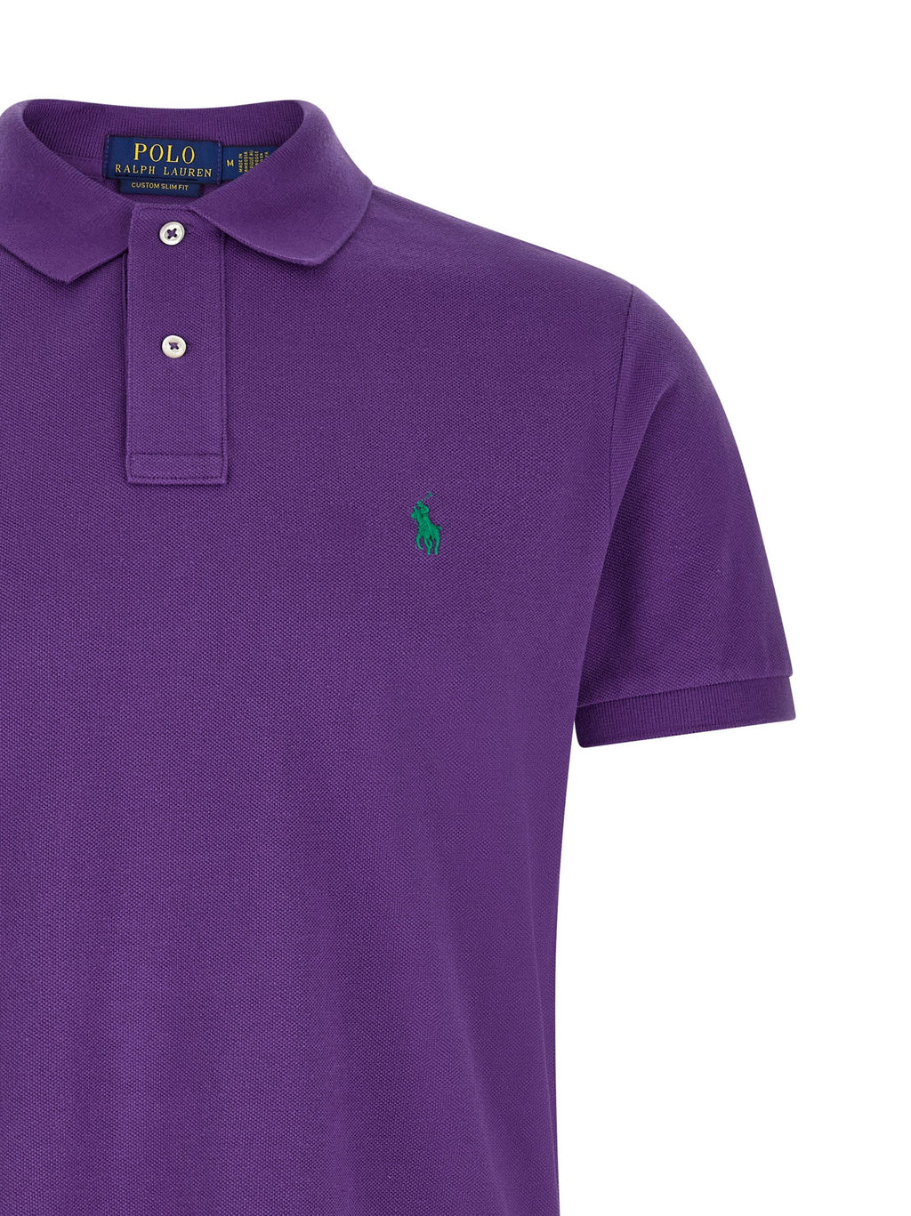 Polo Ralph Lauren Purple Cotton Polo Shirt