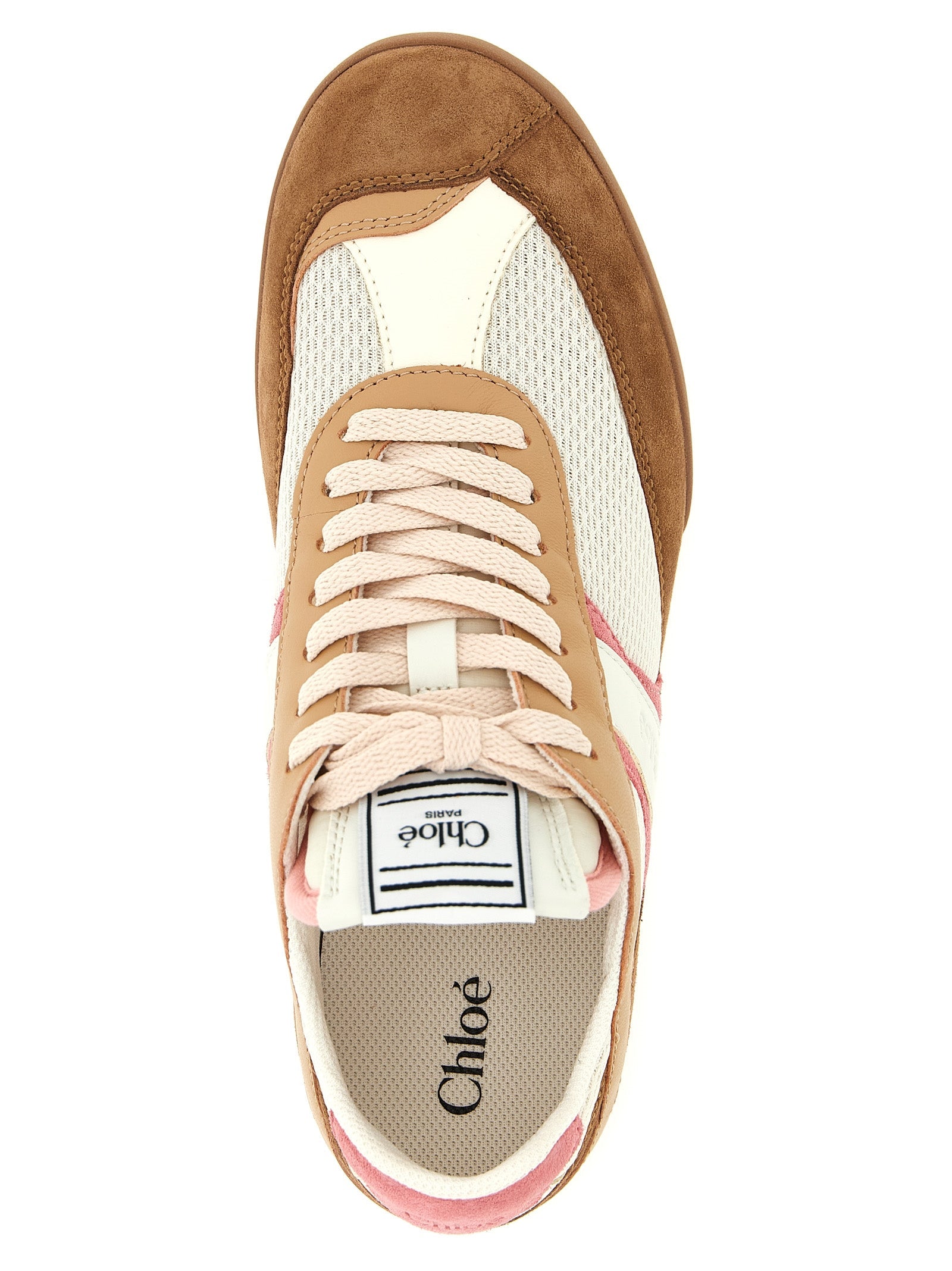 Chloé Multicolor Polyester Athletic Sneakers