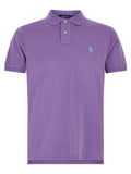 Polo Ralph Lauren Purple Cotton Polo Shirt
