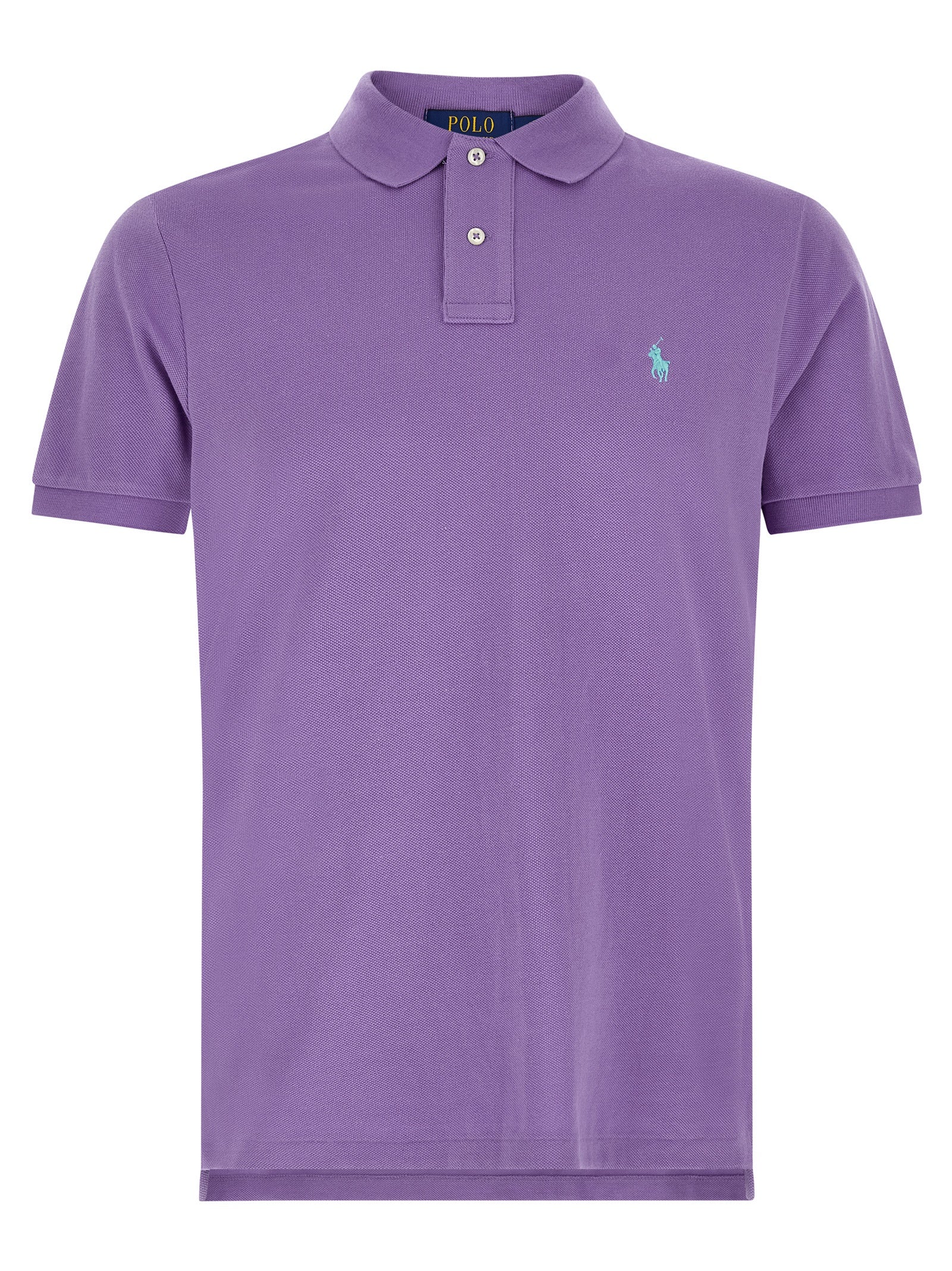 Polo Ralph Lauren Purple Cotton Polo Shirt