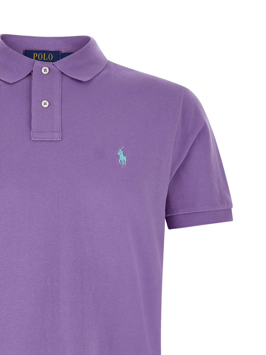 Polo Ralph Lauren Purple Cotton Polo Shirt