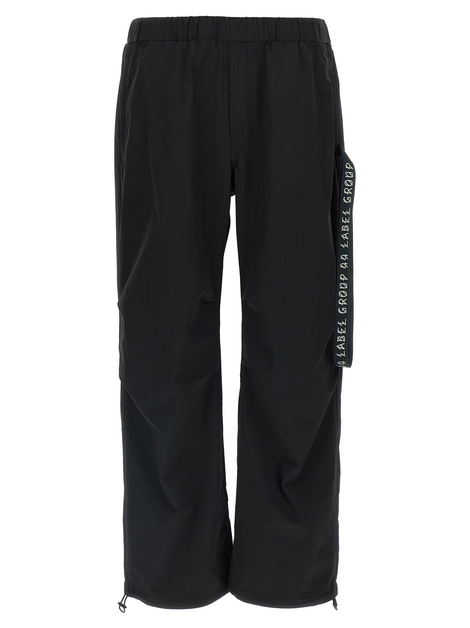 44 Label Group Black Polyamide Athletic Pants