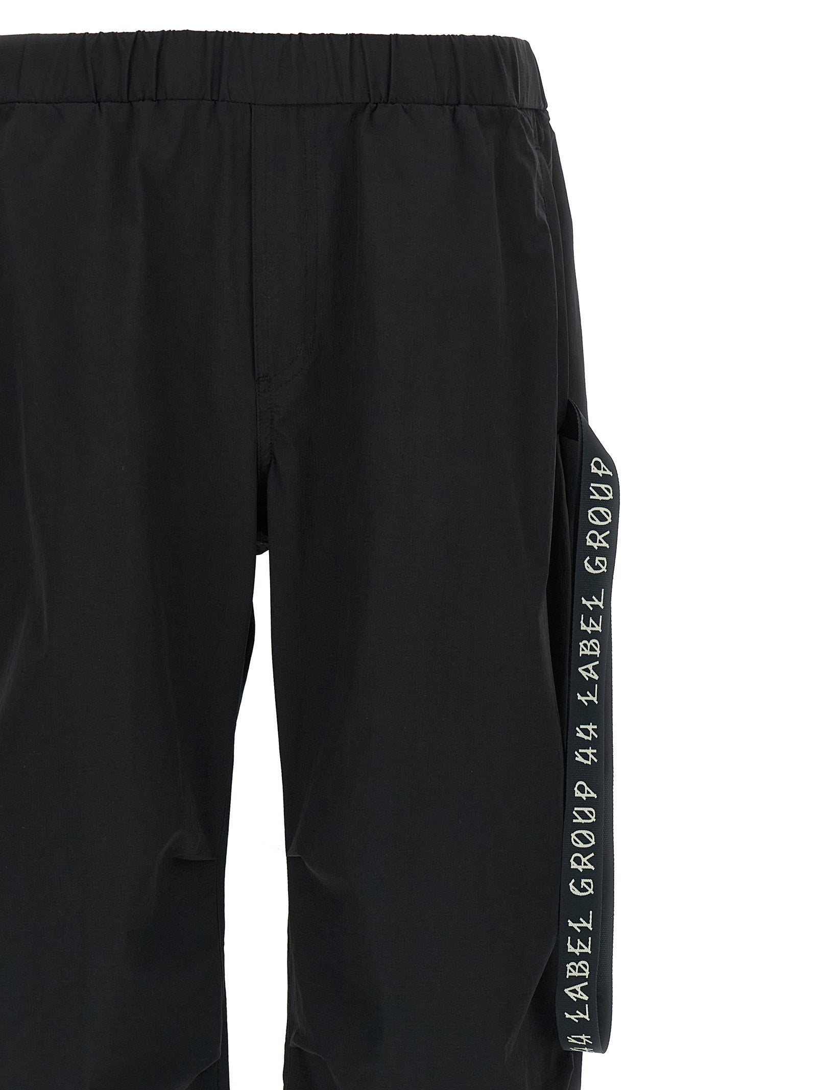 44 Label Group Black Polyamide Athletic Pants