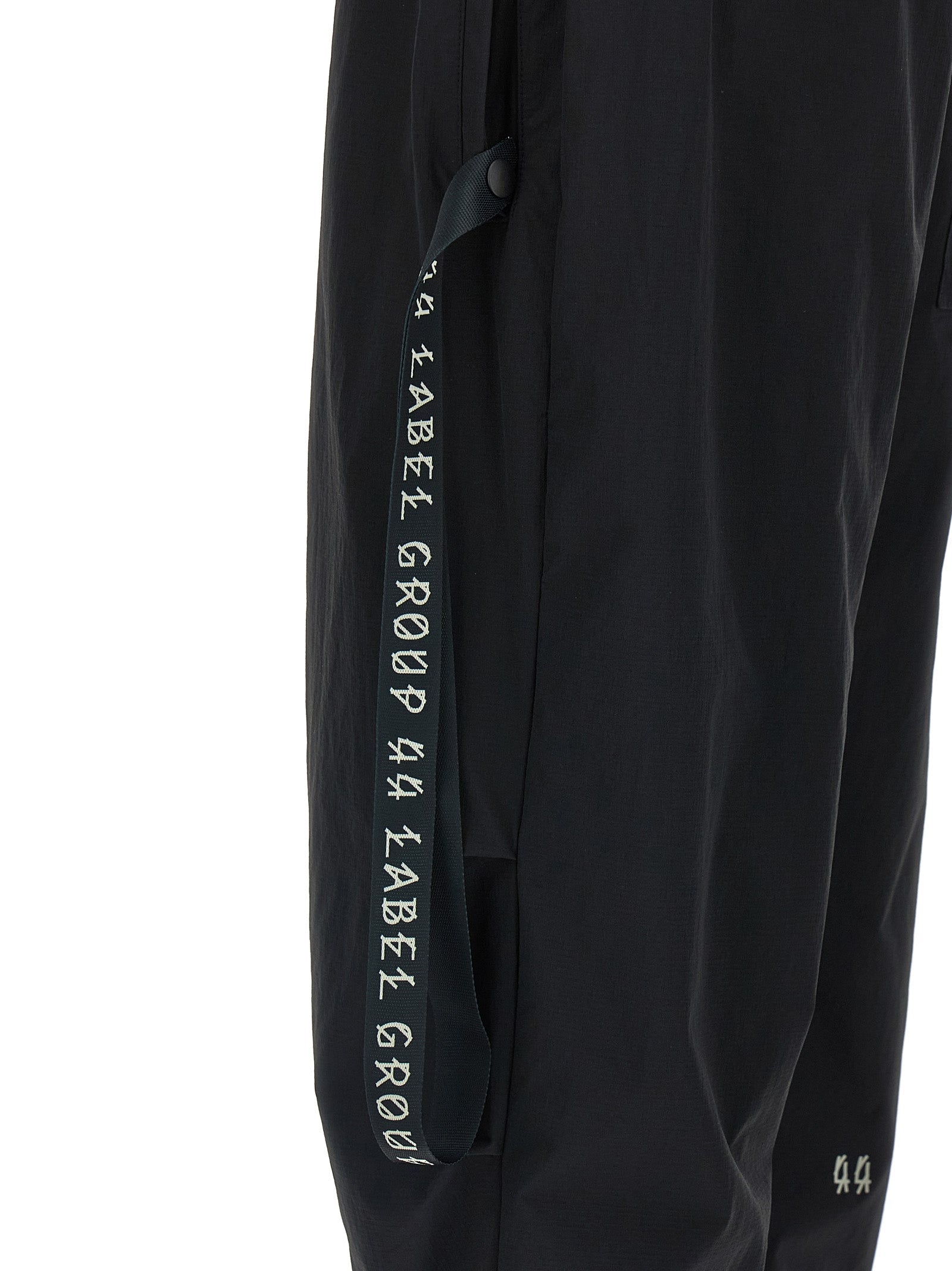 44 Label Group Black Polyamide Athletic Pants