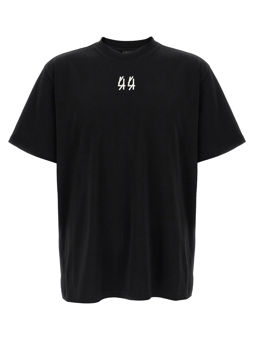 44 Label Group Black Cotton T-Shirt