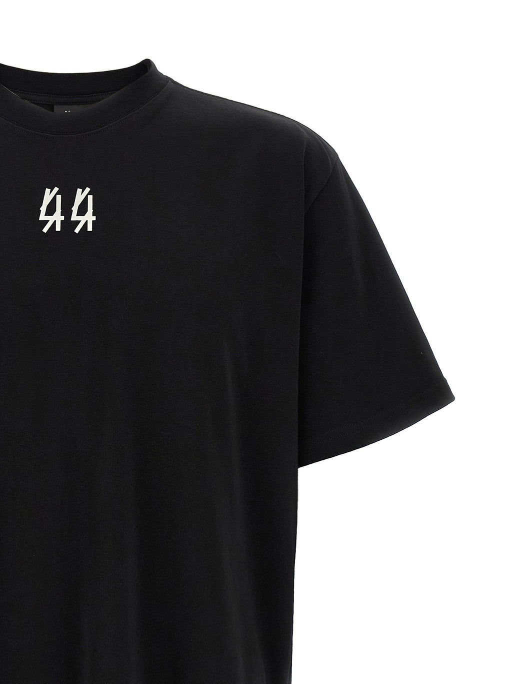 44 Label Group Black Cotton T-Shirt